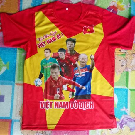 Trang phục cổ vũ đi bão với đội tuyển Việt Nam ảnh 2
